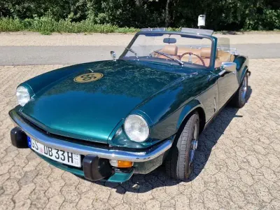 Usata Triumph Spitfire 69 CV (50 kW) 1975 Verde Cabrio