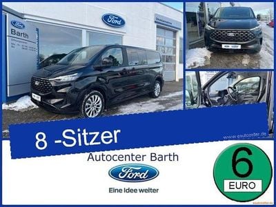 Gebraucht Ford Tourneo Custom Titanium 170 PS (125 kW) 2024 Obsidianschwarz (metallic) Van
