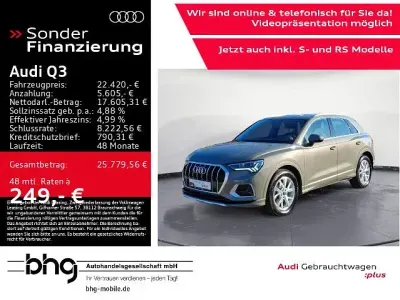 Gebraucht Audi Q3 Advanced 150 PS (110 kW) 2021 Grau SUV