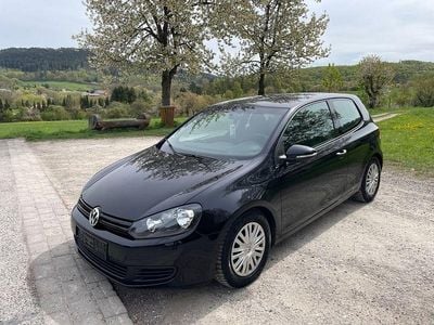 Usata VW Golf VI Trendline 110 CV (80 kW) 2009 Nero Utilitaria