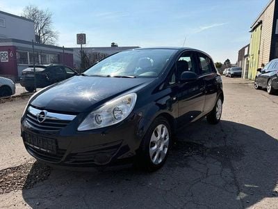 Gebraucht Opel Corsa Edition 75 PS (55 kW) 2008 Schwarz Kleinwagen