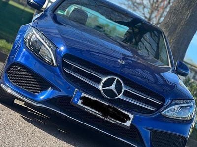Brugt Mercedes C180 156 HK (114 kW) 2018 Blå Sedan