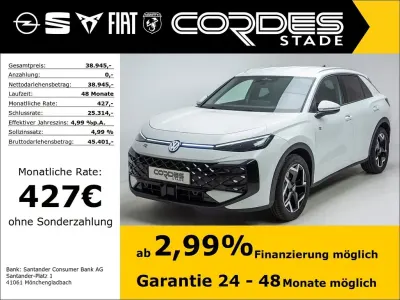 New VW T-Roc R-line 150 HP (110 kW) 2026 White SUV