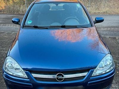 Blau Gebraucht 2005 Opel Corsa Kleinwagen | 499 € (Guter Preis)