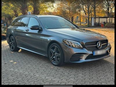 Usata Mercedes C220 194 CV (142 kW) 2018 Grigio Station wagon