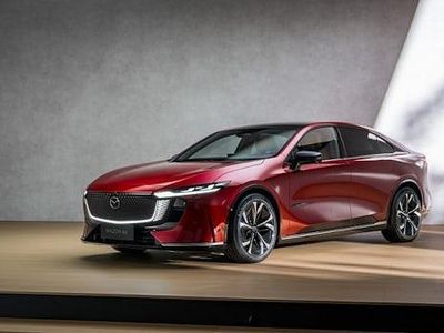 Neu Mazda 6e Takumi-Line 189 kW (258 PS) 2025 Jet black Limousine