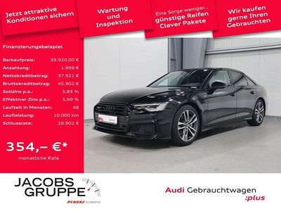 Schwarz Gebraucht 2023 Audi A6 S-Line Limousine | 39.920 € (Guter Preis)
