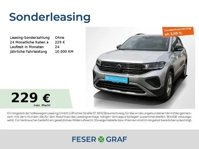 Brugt VW T-Cross Goal 116 HK (85 kW) 2025 Sølv SUV