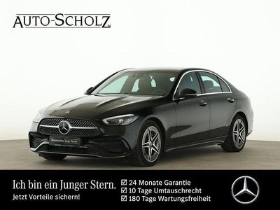 Schwarz Gebraucht 2024 Mercedes C220 AMG Limousine | 42.458 € (Etwas zu teuer)