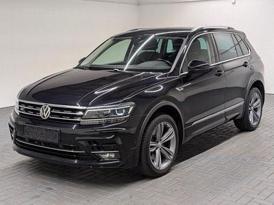 Tiefschwarzmet. Gebraucht 2020 VW Tiguan R-line SUV | 28.980 € (Guter Preis)