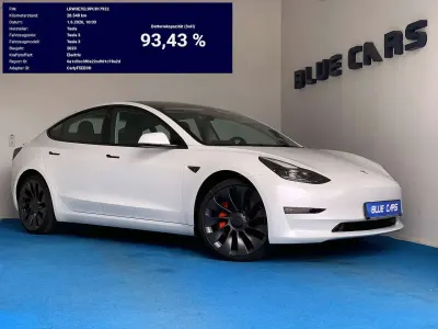 Gebraucht Tesla Model 3 Performance 392 kW (534 PS) 2023 Pearl white multicoat (metallic) Limousine