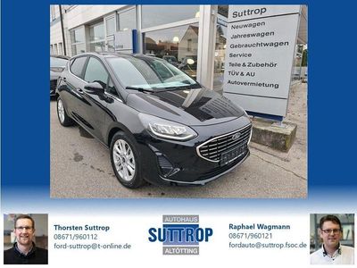 Gebraucht Ford Fiesta Titanium X 101 PS (74 kW) 2023 Agate black metallic (metallic) Kleinwagen