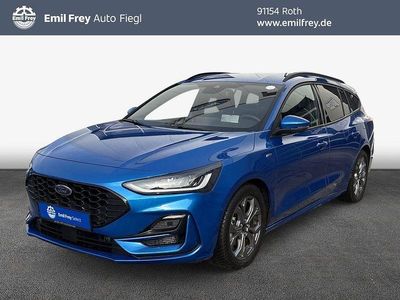 Gebraucht Ford Focus ST-Line X 125 PS (91 kW) 2023 Blau Kombi