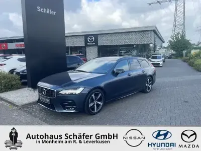 Gebraucht Volvo V90 R-Design 190 PS (139 kW) 2019 Blau Kombi