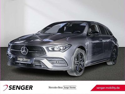 Gebraucht Mercedes CLA250e Shooting Brake AMG line 218 PS (160 kW) 2020 Lack mountaingrau Kombi