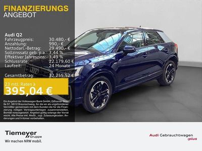 Blau Gebraucht 2025 Audi Q2 S-Line SUV | 30.480 € (Guter Preis)