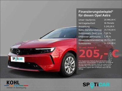Metallic) (rot Gebraucht 2024 Opel Astra Elegance Limousine | 20.980 € (Guter Preis)
