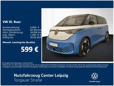 Neu VW ID. Buzz Pro 210 kW (286 PS) 2026 Weiß Van / Kleinbus