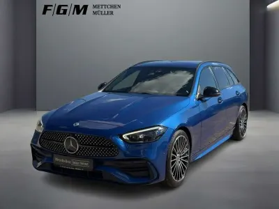 Gebraucht Mercedes C300 AMG 265 PS (194 kW) 2022 Lack spektralblau Kombi