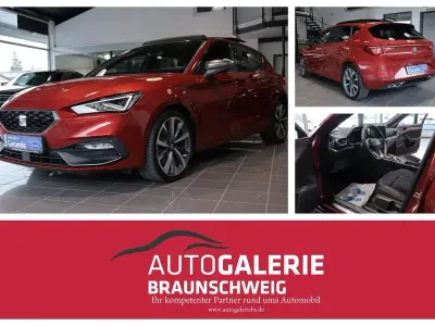 Używany Seat Leon Beats 150 KM (110 kW) 2021 Czerwony Sedan/Limuzyna