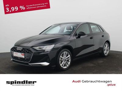 Mythosschwarz metallic Gebraucht 2024 Audi A3 Advanced Plus Limousine | 30.780 € (Fairer Preis)