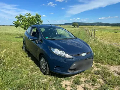 Gebraucht Ford Fiesta 60 PS (44 kW) 2009 Blau Kleinwagen