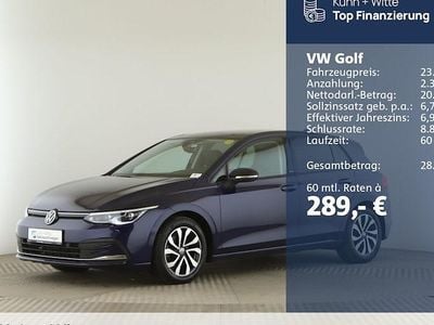 Gebraucht VW Golf VIII Active 150 PS (110 kW) 2022 Blau Limousine