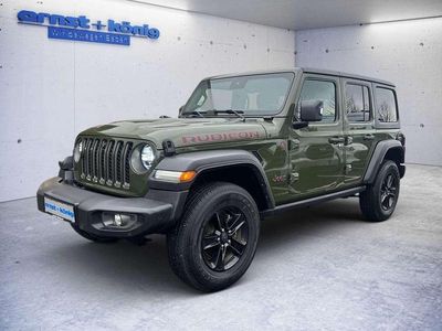 Gebraucht Jeep Wrangler Unlimited Rubicon 272 PS (200 kW) 2021 Grün SUV