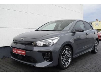 Gebraucht Kia Rio GT-Line 120 PS (88 kW) 2020 (prg) perennialgrau met. Kleinwagen