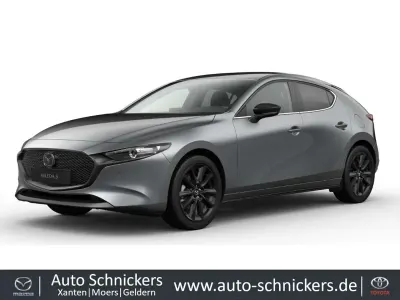 Neu Mazda 3 Homura-Line 140 PS (102 kW) 2025 Machine grey Limousine