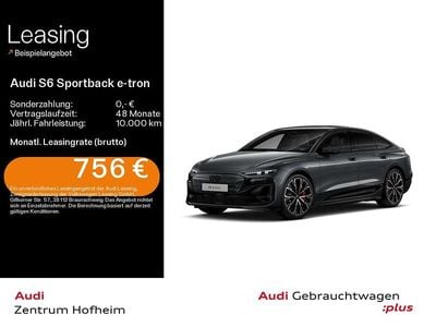 Gebraucht Audi S6 e-tron Edition .1 369 kW (503 PS) 2025 Daytonagrau perleffekt Limousine