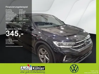 Brugt VW T-Roc Cabriolet R-line 150 HK (110 kW) 2025 Sort Cabriolet