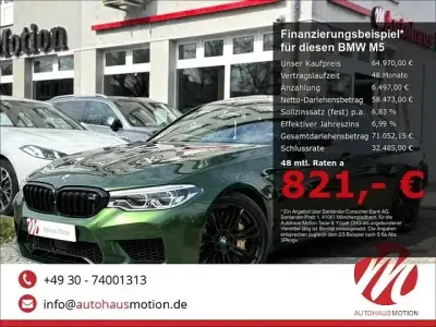 Gebraucht BMW M5 Competition Edition 625 PS (459 kW) 2019 Gruen Limousine
