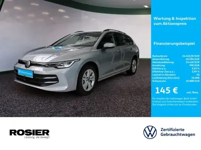Gebraucht VW Golf VIII Life 116 PS (85 kW) 2025 Silber / oyster silver Kombi