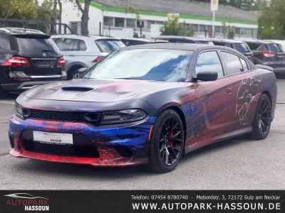 Gebraucht Dodge Charger 888 PS (653 kW) 2018 Schwarz (hellcat graphic folie Limousine