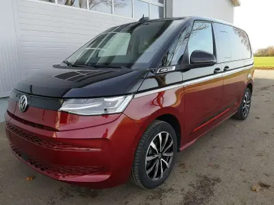 Ny VW T7 Edition 245 HK (180 kW) 2025 Rød Van