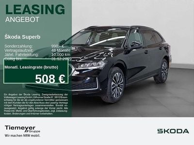 Nuova Skoda Superb Selection 150 CV (110 kW) 2026 Nero Station wagon