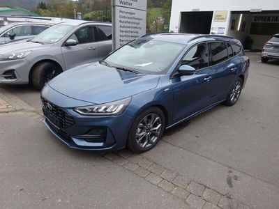 Gebraucht Ford Focus ST-Line X 155 PS (114 kW) 2023 Chromablau metallic Kombi