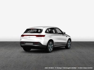 Gebraucht Mercedes EQC400 AMG line 300 kW (408 PS) 2022 Polarweiß SUV