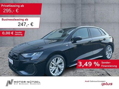 Gebraucht Audi A3 S-Line 150 PS (110 kW) 2025 Mythosschwarz metallic Limousine