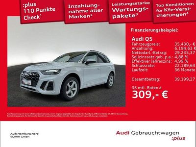 Gebraucht Audi Q5 S-Line 204 PS (150 kW) 2023 Weiß SUV