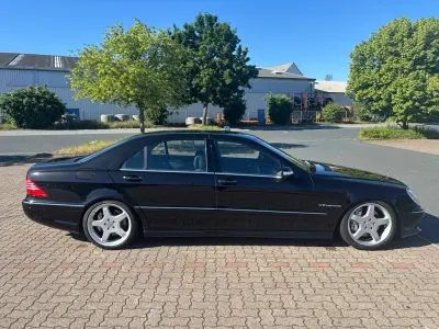Gebraucht Mercedes S55 AMG AMG 500 PS (367 kW) 2003 Schwarz Limousine
