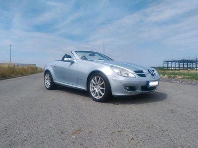 Gebraucht Mercedes SLK200 AMG 2005 Blau Cabrio
