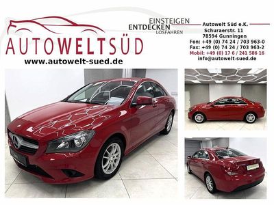 Usata Mercedes CLA200 156 CV (114 kW) 2014 Rosso Coupé