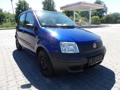 Gebraucht Fiat Panda Active 54 PS (39 kW) 2009 Blau Kleinwagen