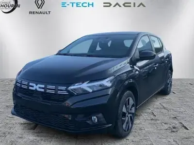 Ny Dacia Sandero Expression 101 HK (74 kW) 2025 Sort Hatchback
