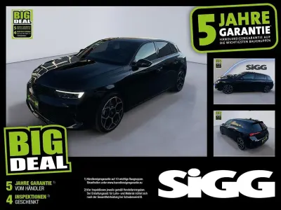 Gebraucht Opel Astra GS Line 131 PS (96 kW) 2023 Diamant schwarz/karbon schwarz Kleinwagen