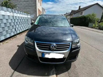 Gebraucht VW Touran Cross 170 PS (125 kW) 2008 Schwarz Van / Kleinbus