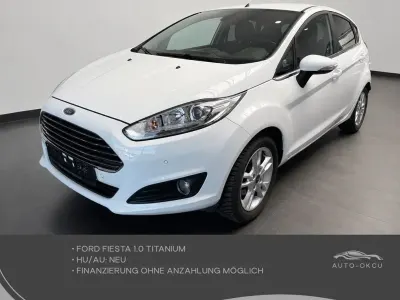 Gebraucht Ford Fiesta Titanium 101 PS (74 kW) 2016 Weiß Kleinwagen
