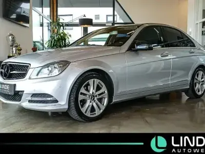 Brugt Mercedes C200 Avantgarde 136 HK (100 kW) 2013 Sølv Sedan